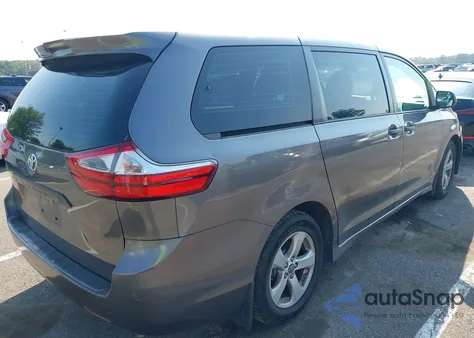 2018 Toyota Sienna L 7 Passenger из США, поврежденный, VIN 5TDZZ3DCXJS910093